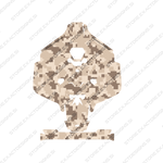 Camouflage Desert – Aufkleber für Mammotion Mähroboter Exact Designs