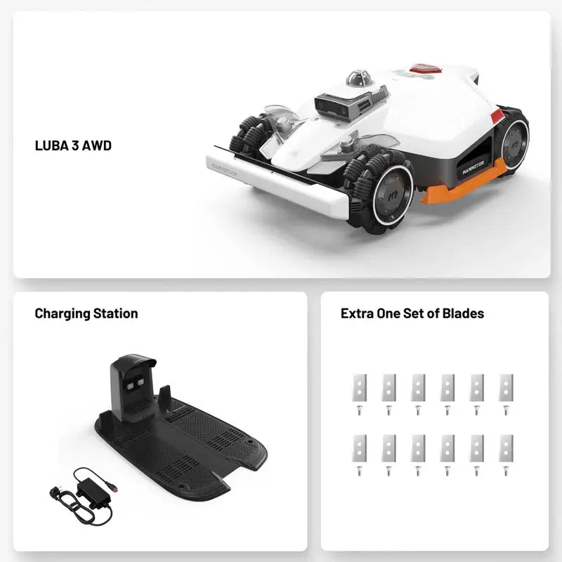 Mammmotion LUBA 3 AWD Robotska Kosilnica Exact Designs