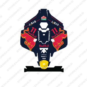 F1 Honda RB21 – Aufkleber für Mammotion Mähroboter Exact Designs