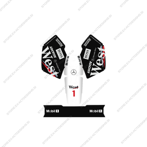 F1 McLaren 2000s - Nalepka za Mammotion robotske kosilnice Exact Designs