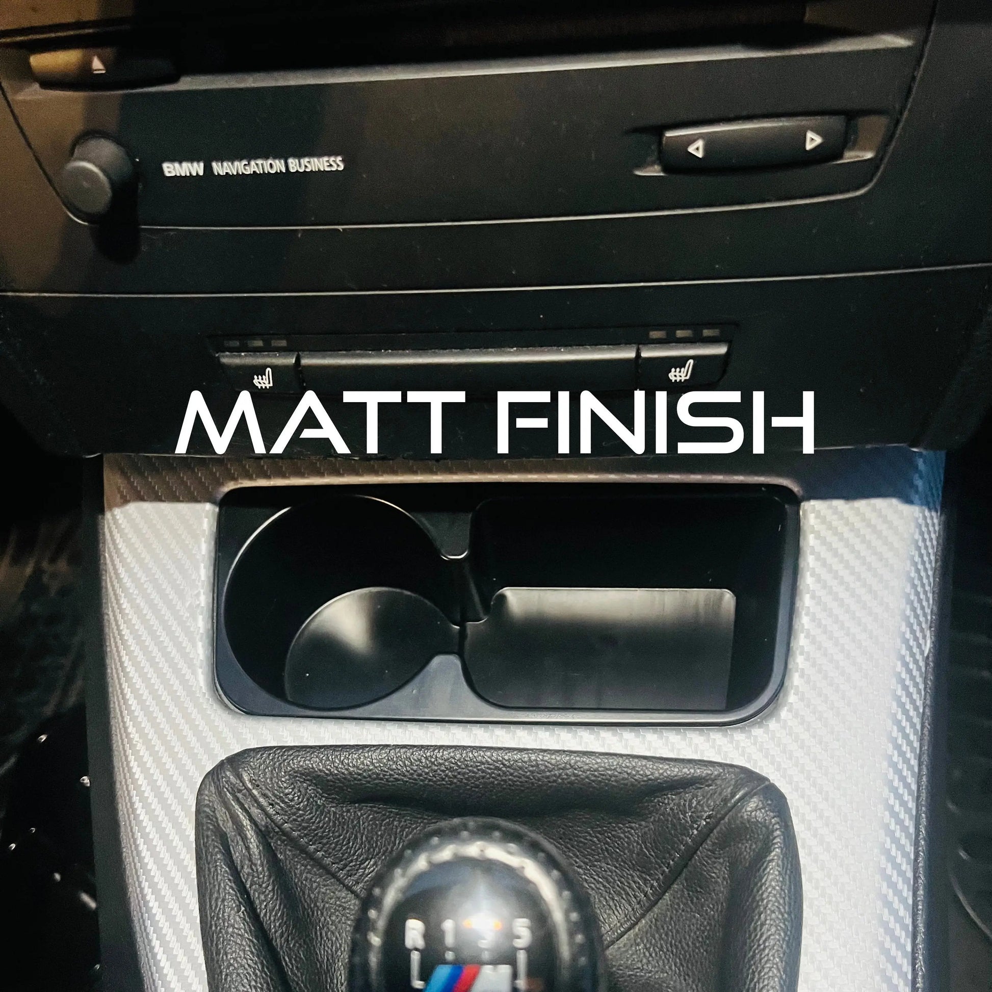 Cup Holder with Integrated Storage Tray for BMW 3 Series (E90–E93) - Exact Designs